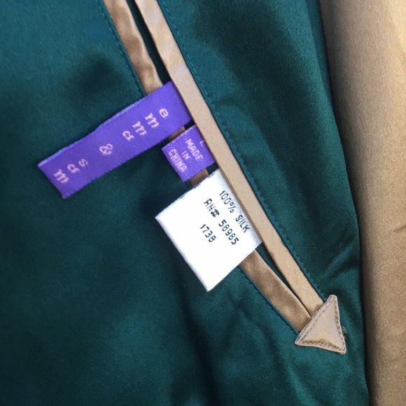 Emma & Sam silk reversible bomber jacket. - Picture 4 of 4